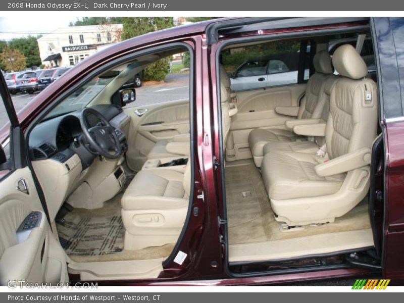  2008 Odyssey EX-L Ivory Interior