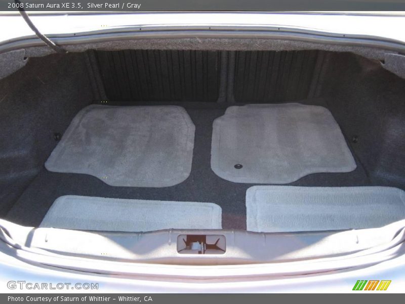 Silver Pearl / Gray 2008 Saturn Aura XE 3.5