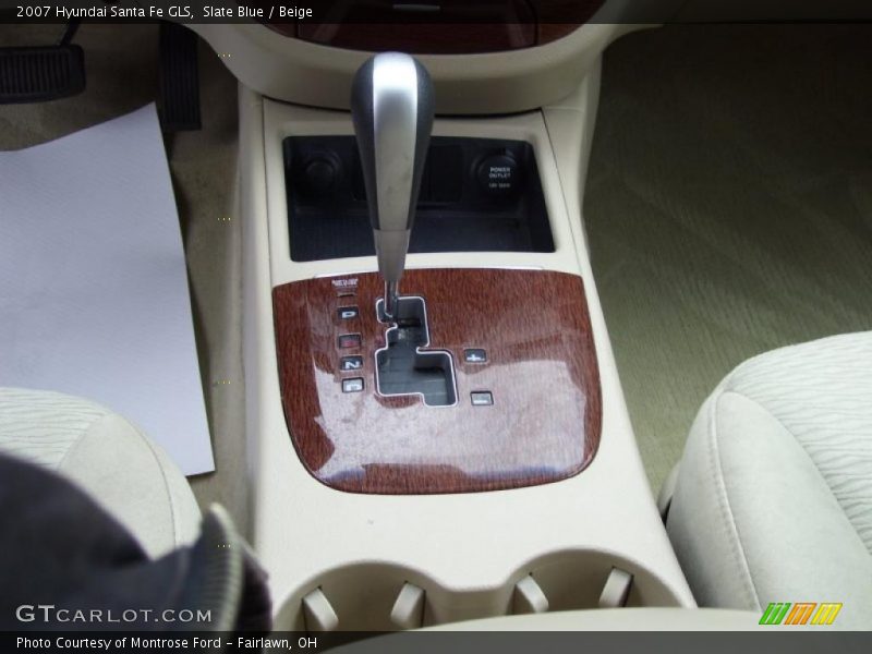  2007 Santa Fe GLS 4 Speed Shiftronic Automatic Shifter