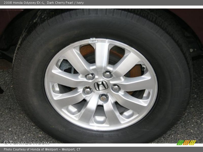  2008 Odyssey EX-L Wheel