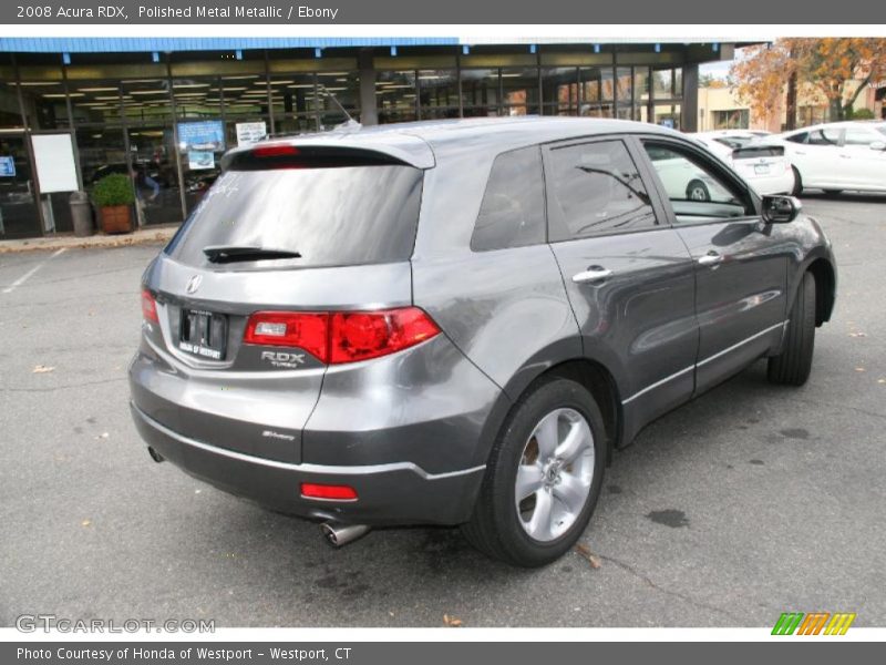 Polished Metal Metallic / Ebony 2008 Acura RDX