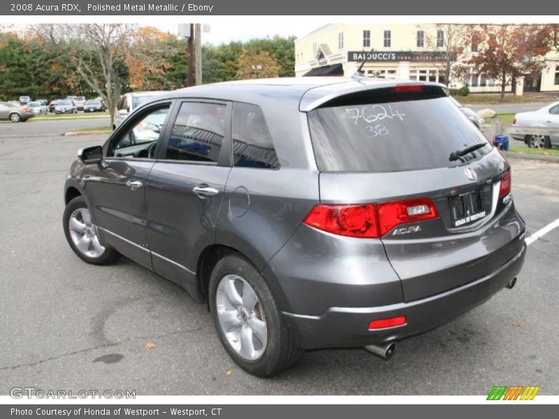 Polished Metal Metallic / Ebony 2008 Acura RDX
