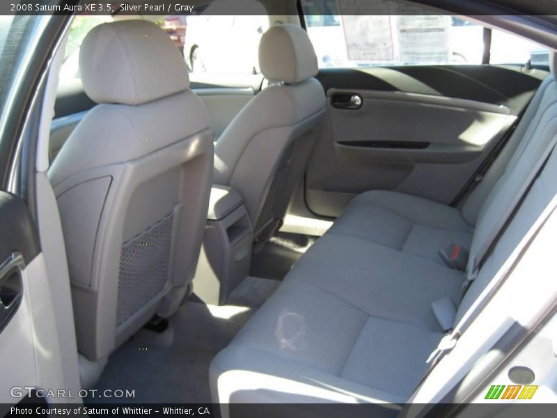 Silver Pearl / Gray 2008 Saturn Aura XE 3.5