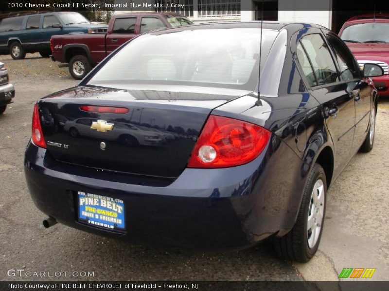 Imperial Blue Metallic / Gray 2010 Chevrolet Cobalt LT Sedan