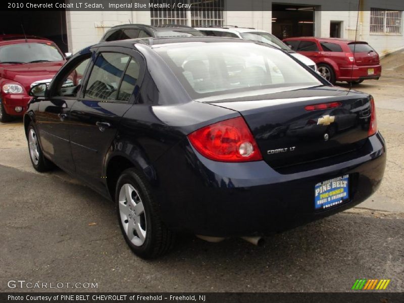 Imperial Blue Metallic / Gray 2010 Chevrolet Cobalt LT Sedan