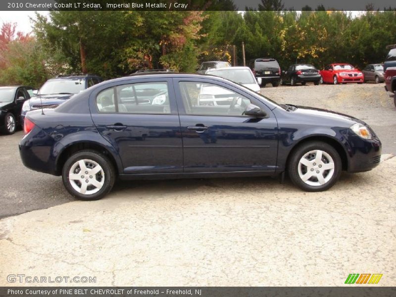 Imperial Blue Metallic / Gray 2010 Chevrolet Cobalt LT Sedan