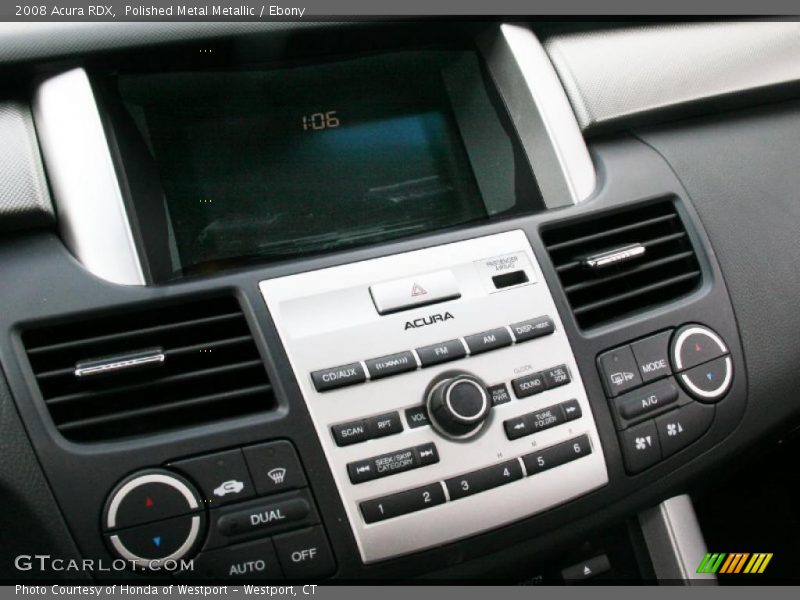 Controls of 2008 RDX 