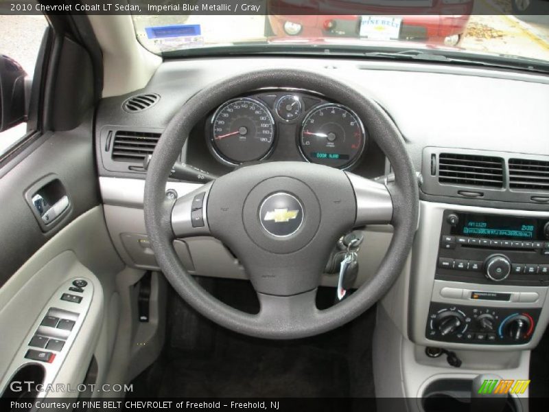 Imperial Blue Metallic / Gray 2010 Chevrolet Cobalt LT Sedan