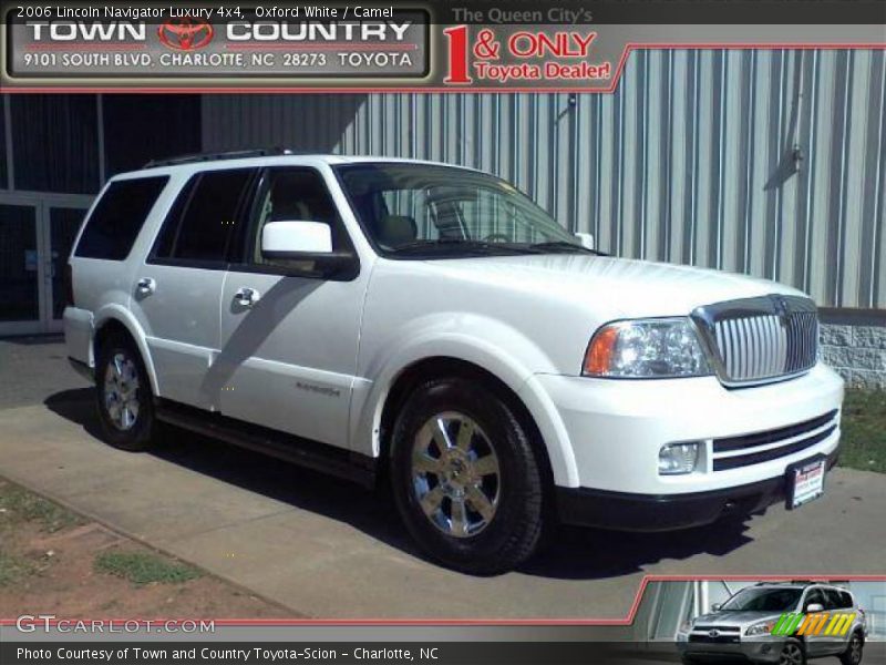 Oxford White / Camel 2006 Lincoln Navigator Luxury 4x4