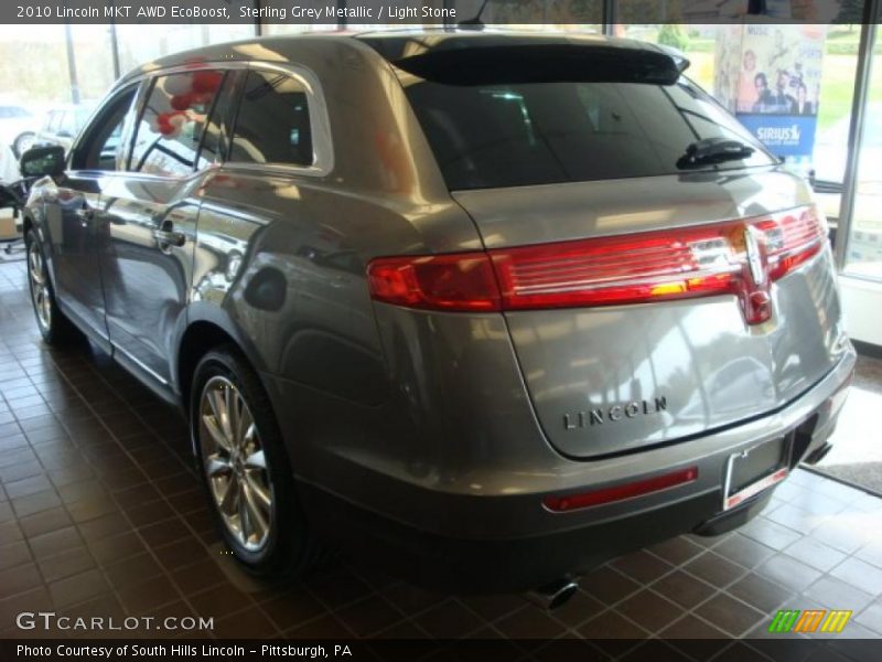 Sterling Grey Metallic / Light Stone 2010 Lincoln MKT AWD EcoBoost