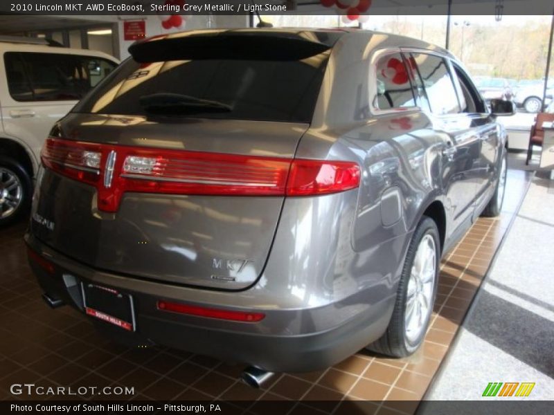 Sterling Grey Metallic / Light Stone 2010 Lincoln MKT AWD EcoBoost