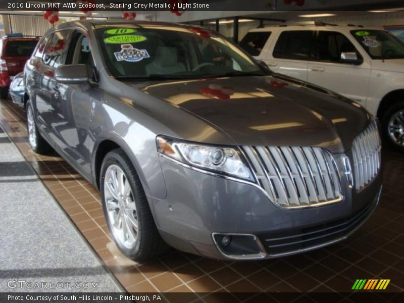 Sterling Grey Metallic / Light Stone 2010 Lincoln MKT AWD EcoBoost