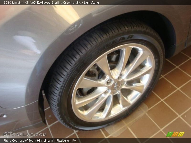 Sterling Grey Metallic / Light Stone 2010 Lincoln MKT AWD EcoBoost