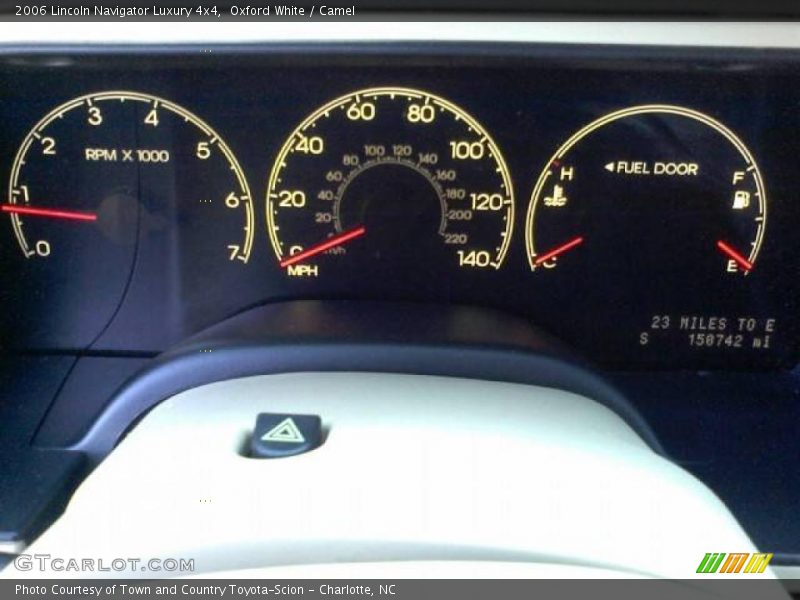  2006 Navigator Luxury 4x4 Luxury 4x4 Gauges