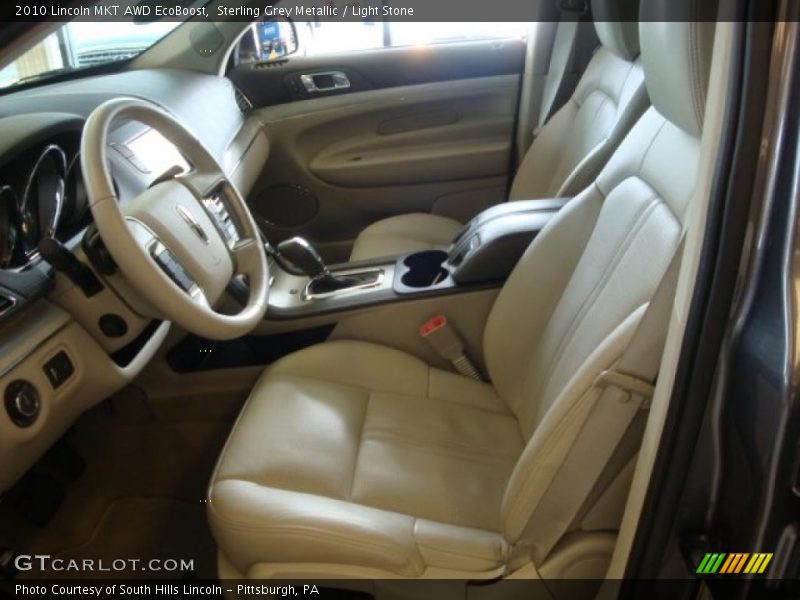  2010 MKT AWD EcoBoost Light Stone Interior