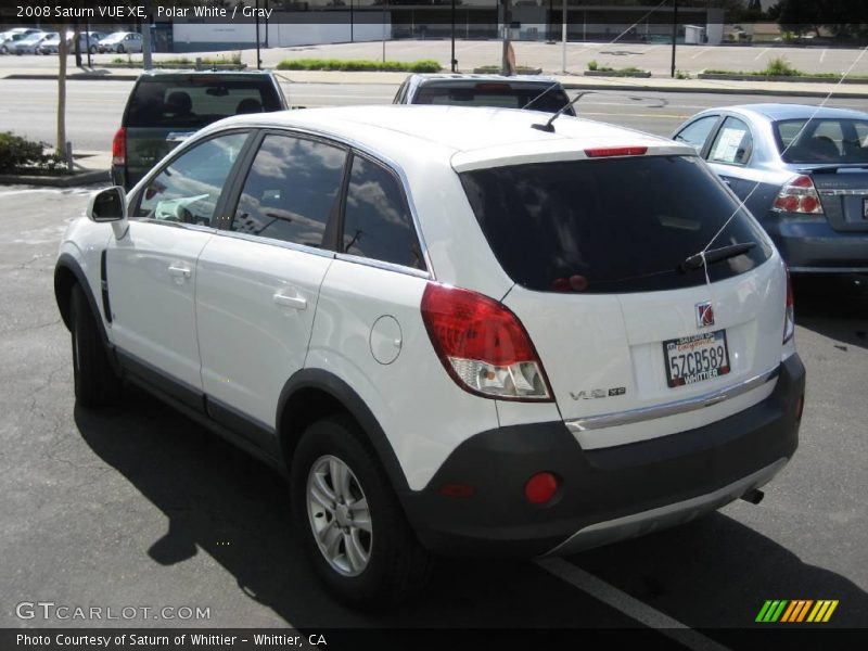 Polar White / Gray 2008 Saturn VUE XE