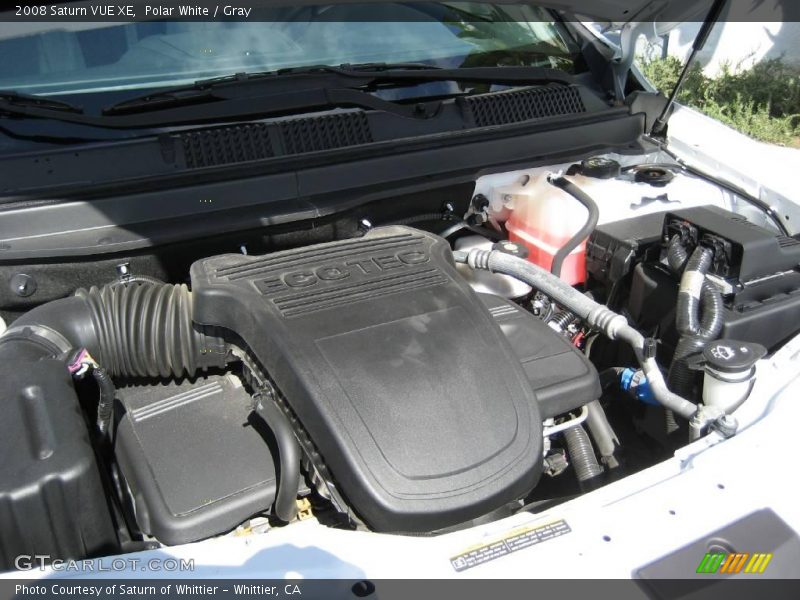 Polar White / Gray 2008 Saturn VUE XE