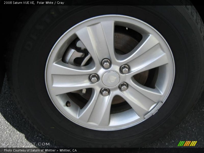 Polar White / Gray 2008 Saturn VUE XE
