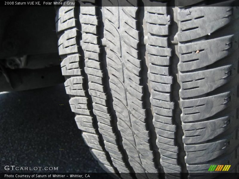 Polar White / Gray 2008 Saturn VUE XE