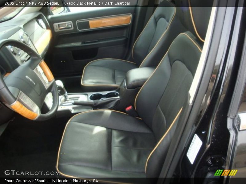  2009 MKZ AWD Sedan Dark Charcoal Interior