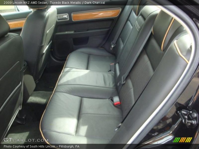  2009 MKZ AWD Sedan Dark Charcoal Interior