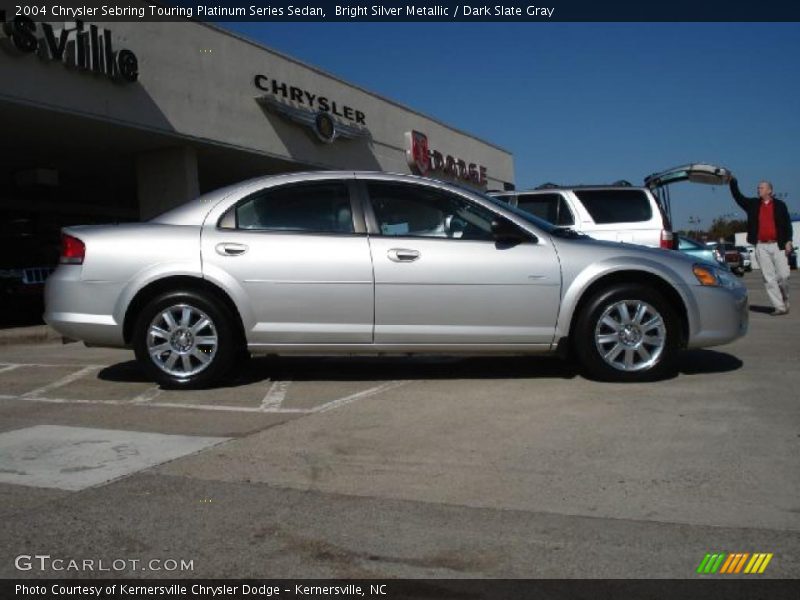 Bright Silver Metallic / Dark Slate Gray 2004 Chrysler Sebring Touring Platinum Series Sedan