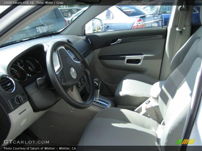 Polar White / Gray 2008 Saturn VUE XE