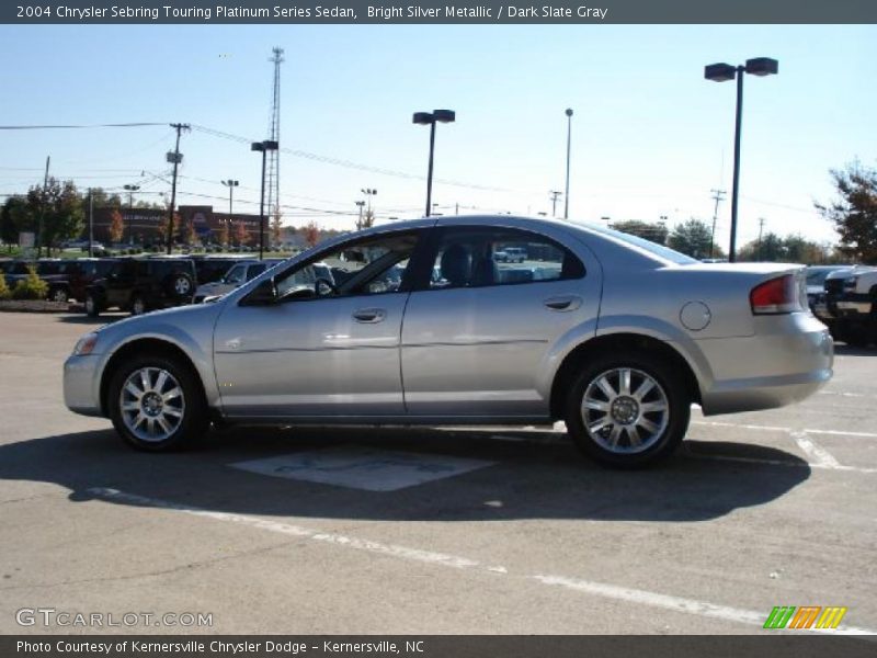 Bright Silver Metallic / Dark Slate Gray 2004 Chrysler Sebring Touring Platinum Series Sedan