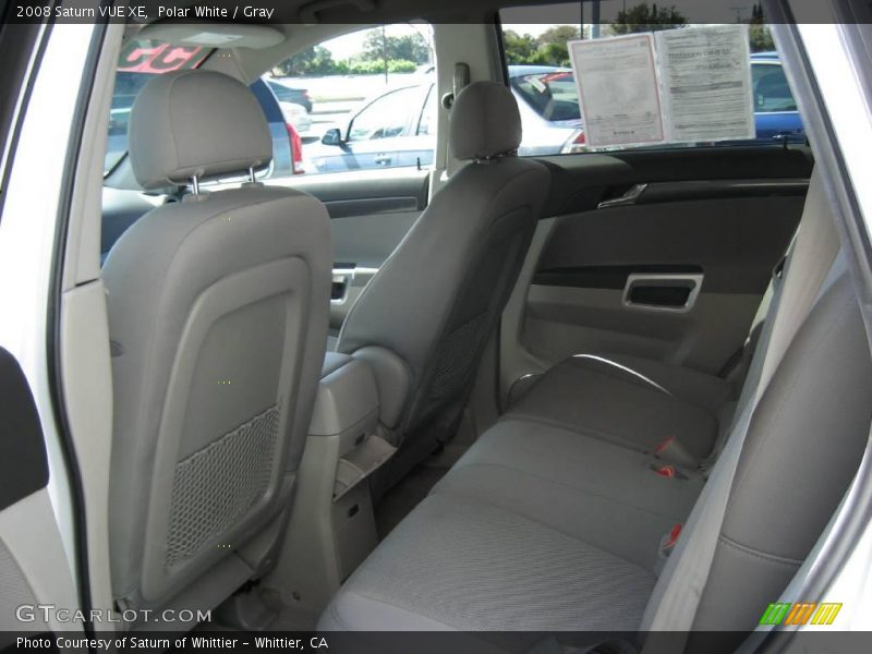 Polar White / Gray 2008 Saturn VUE XE