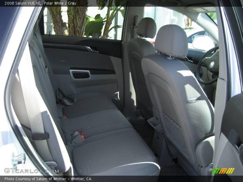 Polar White / Gray 2008 Saturn VUE XE