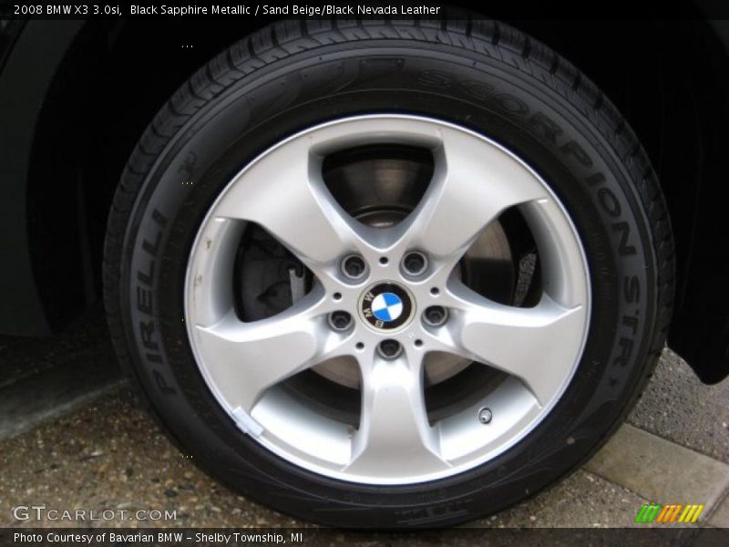  2008 X3 3.0si Wheel