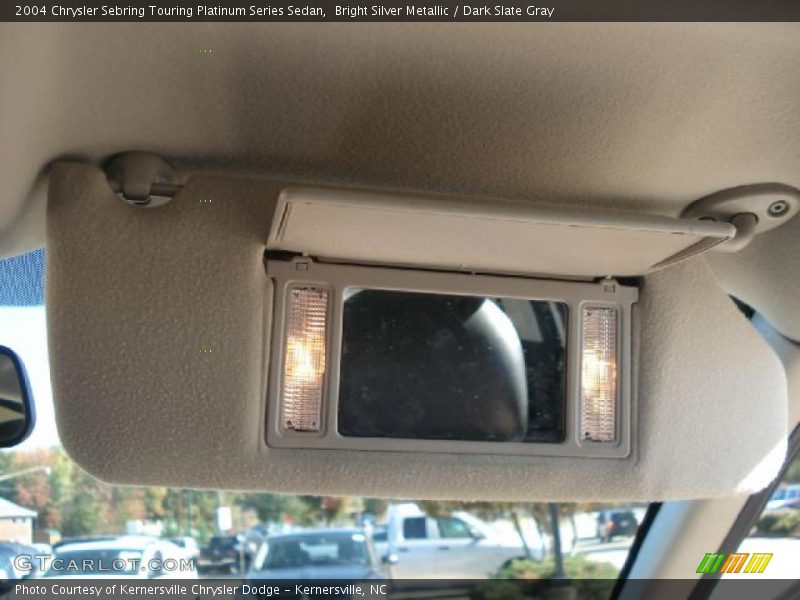 Bright Silver Metallic / Dark Slate Gray 2004 Chrysler Sebring Touring Platinum Series Sedan