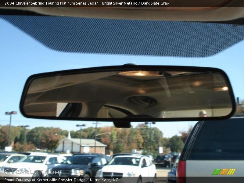 Bright Silver Metallic / Dark Slate Gray 2004 Chrysler Sebring Touring Platinum Series Sedan