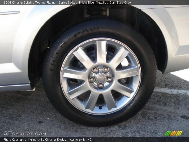  2004 Sebring Touring Platinum Series Sedan Wheel