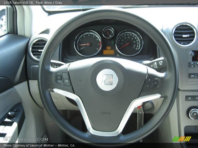 Polar White / Gray 2008 Saturn VUE XE