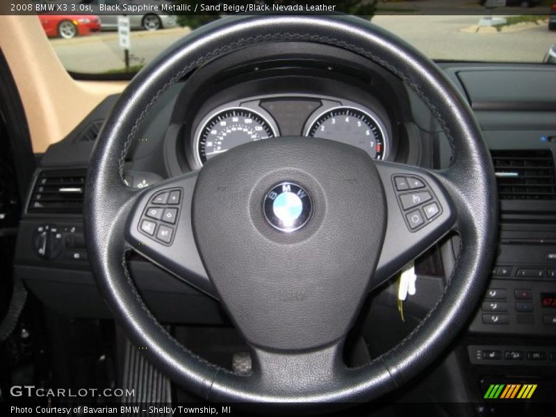 2008 X3 3.0si Steering Wheel