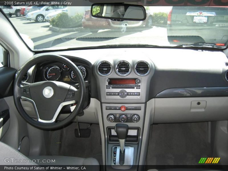 Polar White / Gray 2008 Saturn VUE XE