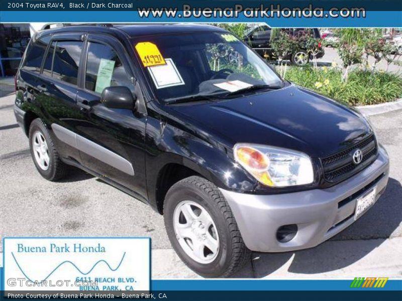 Black / Dark Charcoal 2004 Toyota RAV4