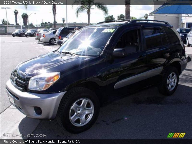 Black / Dark Charcoal 2004 Toyota RAV4