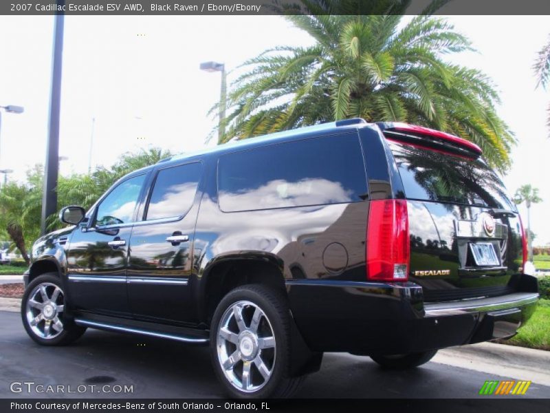  2007 Escalade ESV AWD Black Raven