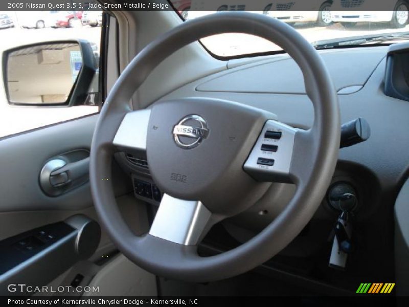  2005 Quest 3.5 S Steering Wheel
