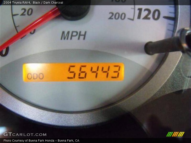 Black / Dark Charcoal 2004 Toyota RAV4