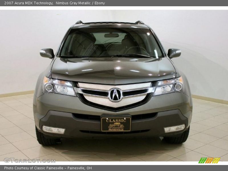 Nimbus Gray Metallic / Ebony 2007 Acura MDX Technology