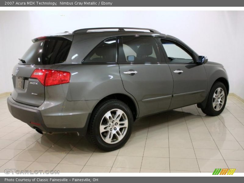Nimbus Gray Metallic / Ebony 2007 Acura MDX Technology