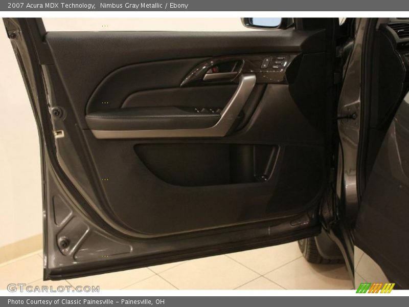 Nimbus Gray Metallic / Ebony 2007 Acura MDX Technology