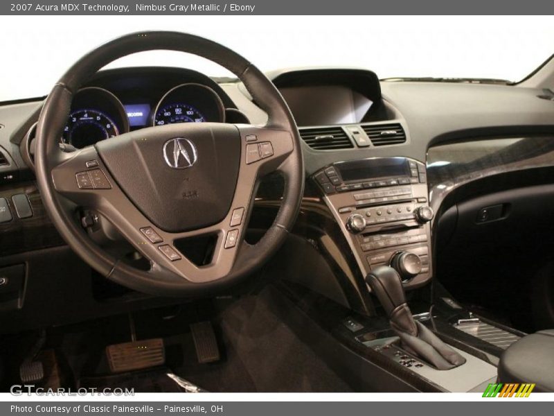 Nimbus Gray Metallic / Ebony 2007 Acura MDX Technology