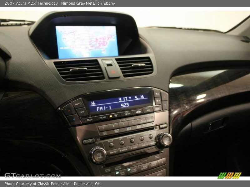 Nimbus Gray Metallic / Ebony 2007 Acura MDX Technology