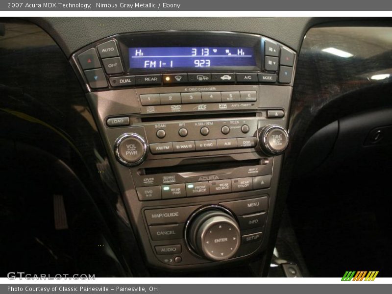 Nimbus Gray Metallic / Ebony 2007 Acura MDX Technology