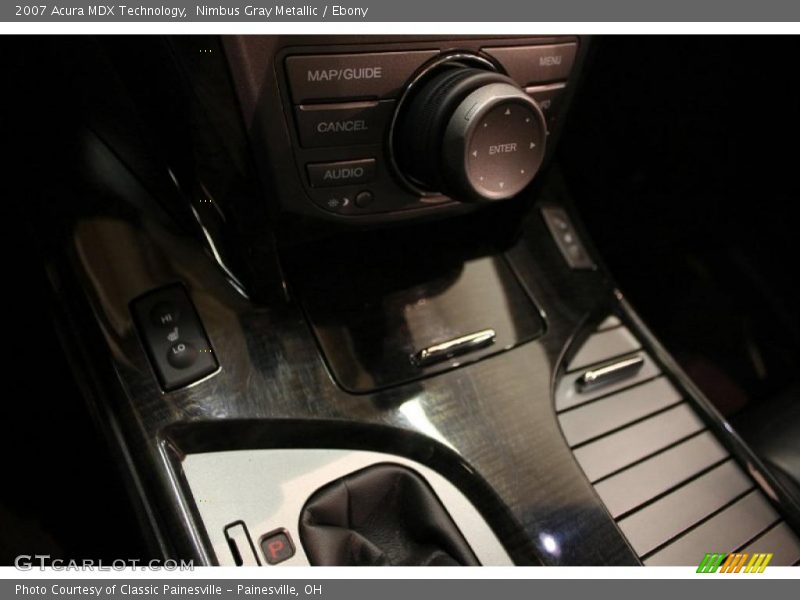 Nimbus Gray Metallic / Ebony 2007 Acura MDX Technology