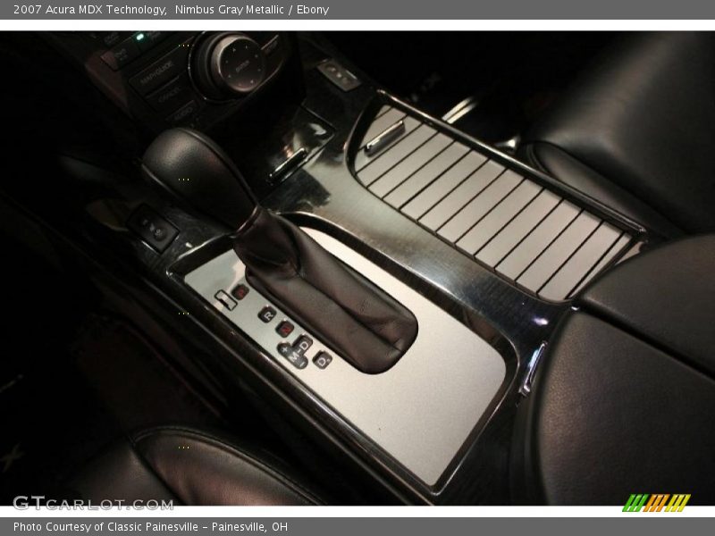 Nimbus Gray Metallic / Ebony 2007 Acura MDX Technology
